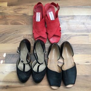 3 pairs of shoes| size 7,8,8.5